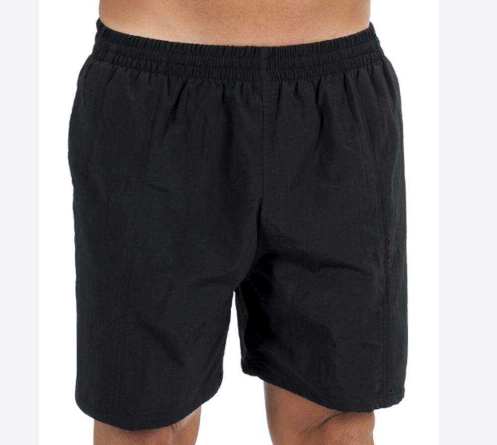TYR Men's Black Lined Swim Shorts Medium Inseam 5"